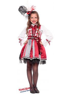 Costume da Vestito di carnevale bambina da paperina di pegasus