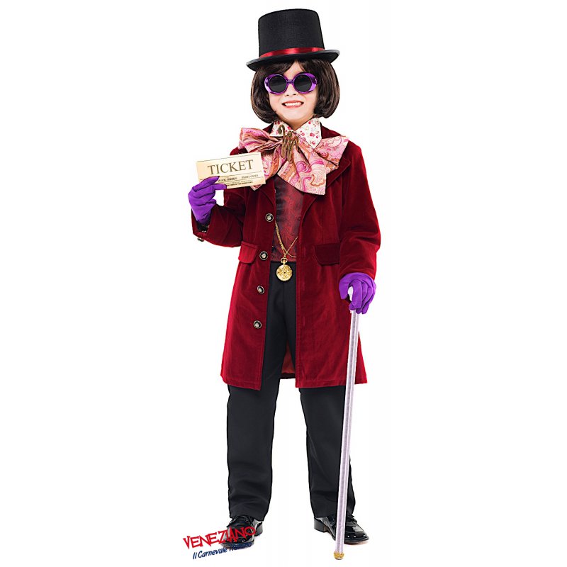 Willy Wonka, il costume di Carnevale fai da te